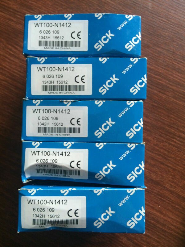 1PC New SICK WT100-N1412 Photoelectric Switch Free Shipping WT100N1412 DHL / UPS / FedEx