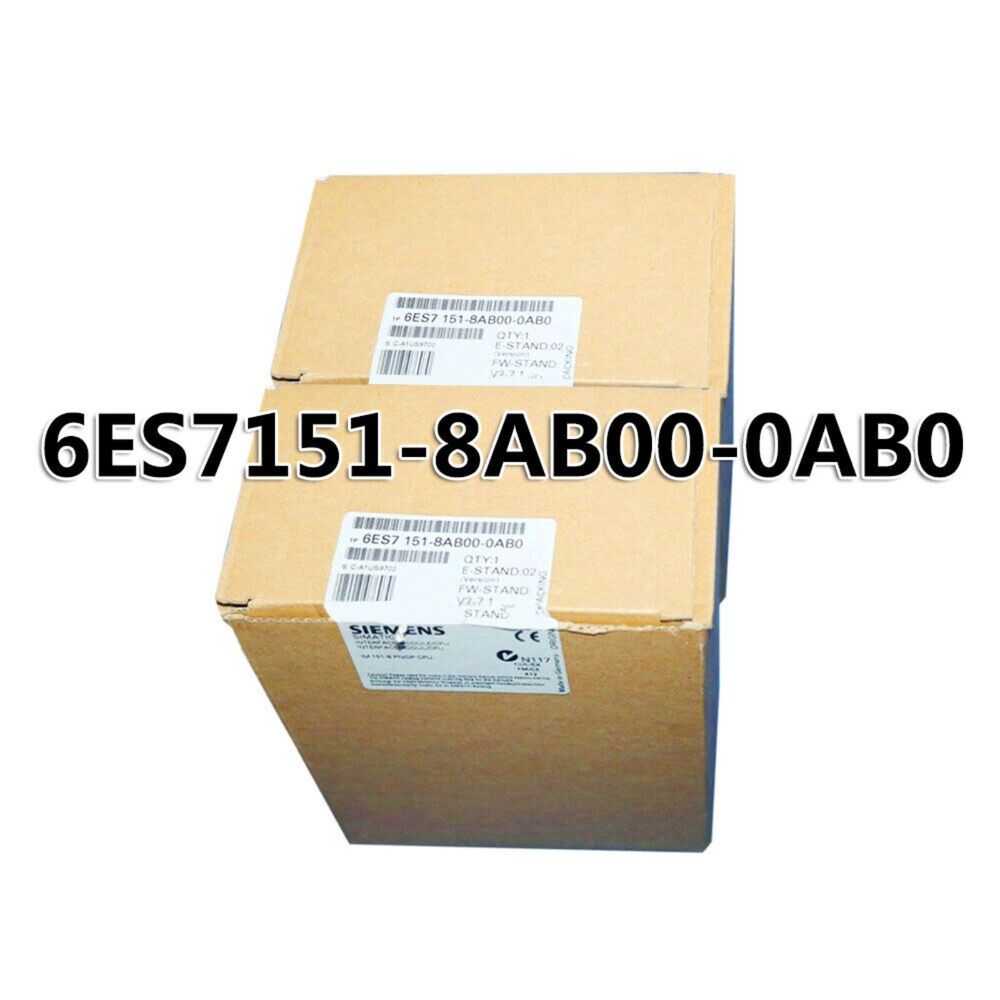 New Siemens 6ES7151-8AB00-0AB0 6ES71518AB000AB0 DP IM151-8 PN/DP CPU f ET200S