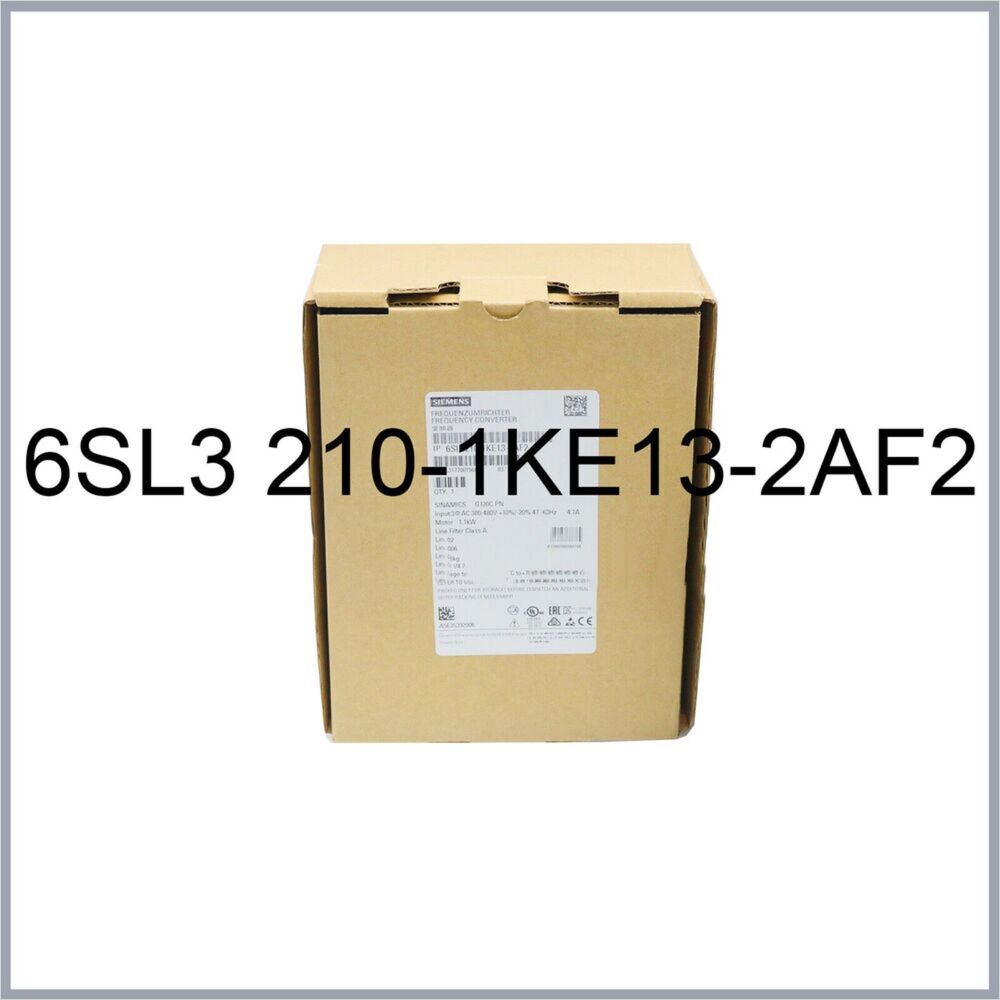 New Siemens 6SL3210-1KE13-2AF2 G120C RATED POWER 1,1KW 6SL3 210-1KE13-2AF2