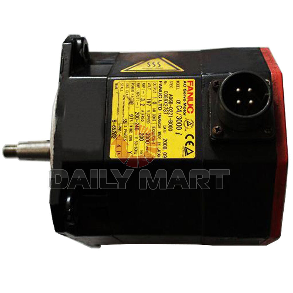 Used FANUC Servo Motor A06B-0221-B000