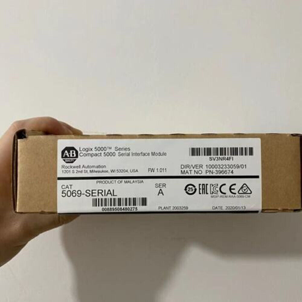 New AB 5069SERIAL Allen Bradley 5069-SERIAL Compact Logix 5000 Interface Module DHL / UPS / FedEx