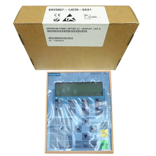 New In Box SIEMENS 6AV3607-1JC20-0AX1 6AV3 607-1JC20-0AX1 Touch Screen DHL / UPS / FedEx