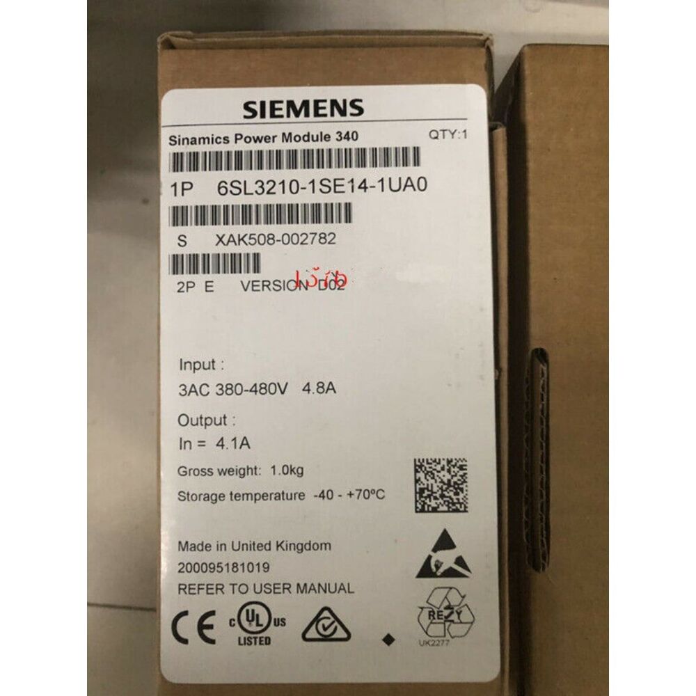 New Siemens 6SL3210-1SE14-1UA0 6SL3 210-1SE14-1UA0 converter Power Module PM340