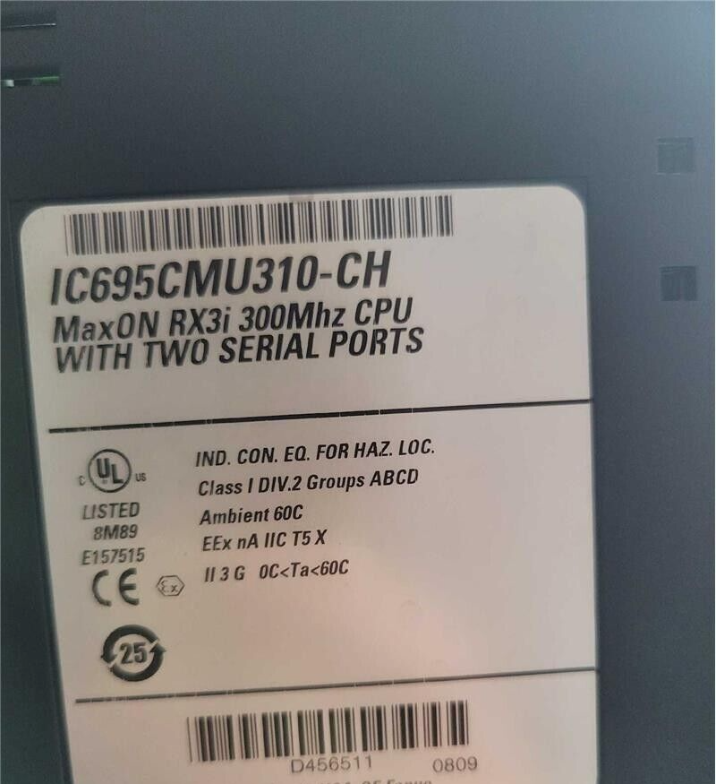 IC695CMU310 General Electric FANUC IC695CMU310 CPU UPS / DHL / Fedex