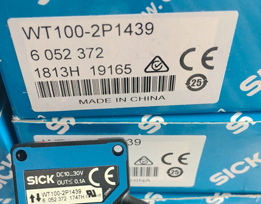 1PC New SICK WT100-2P1439 Photoelectric Switch Free Shipping WT1002P1439 DHL / UPS / FedEx