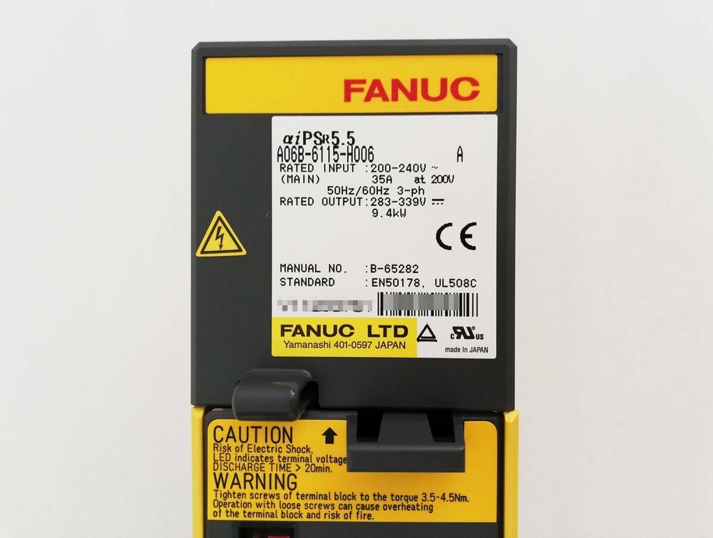 FANUC A06B-6115-H006 Servo Drive A06B6115H006 New In Box Expendited Shipping DHL / UPS / FedEx