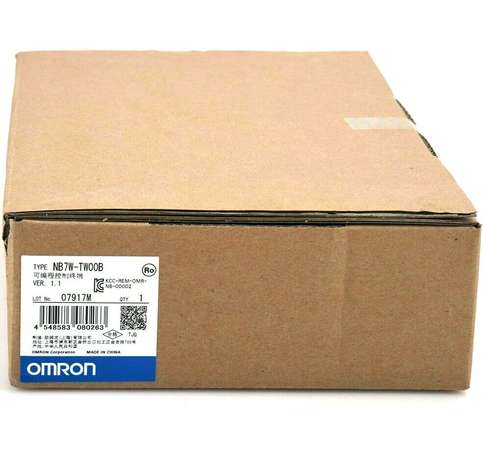 OMRON NB7W-TW00B HMI 7" COLOR TFT LCD, 24VDC, TOUCH SCREEN PANEL NEW DHL / UPS / FedEx