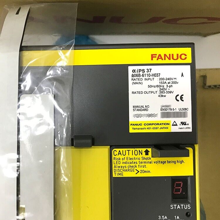 FANUC A06B-6110-H037 SERVO AMPLIFIER A06B6110H037 New In Box Expendited Shipping DHL / UPS / FedEx