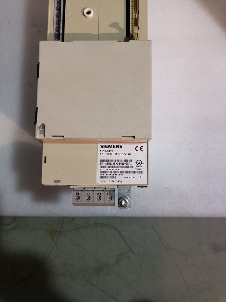 Siemens 6SN1145-1BA01-0BA1 USED SIMODRIVE 611 INFEED MODULE 6SN11451BA010BA1 Fedex / DHL