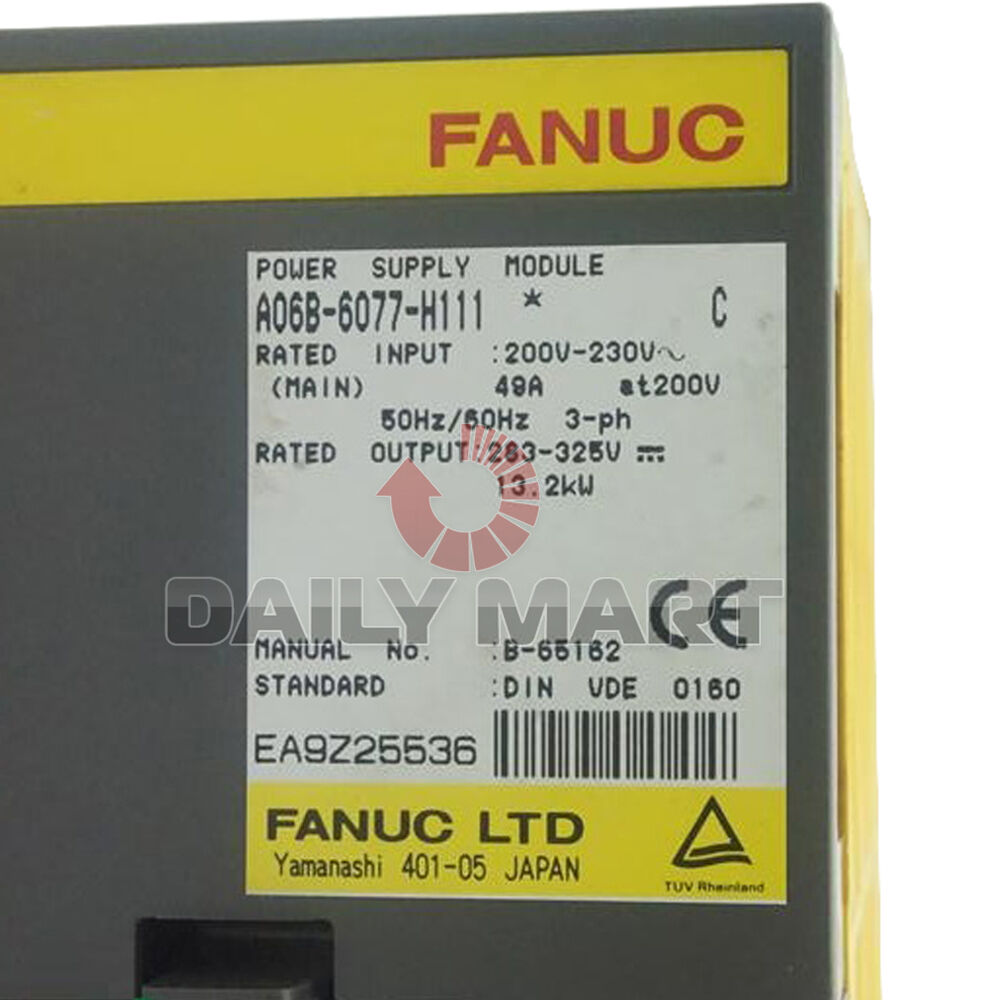 Used FANUC A06B-6077-H111