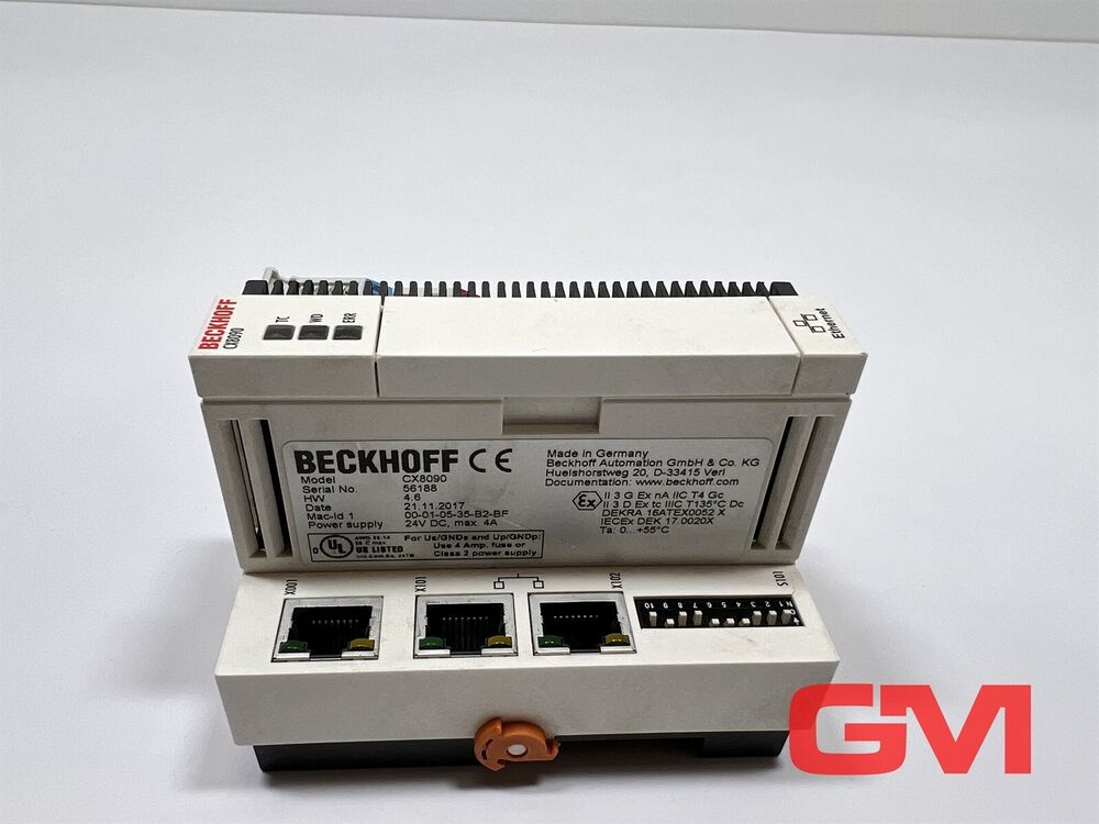 Beckhoff Cpu-Grundmodul CX8090 Embedded-Pc With Ethernet Module Hw 4.6 Unit