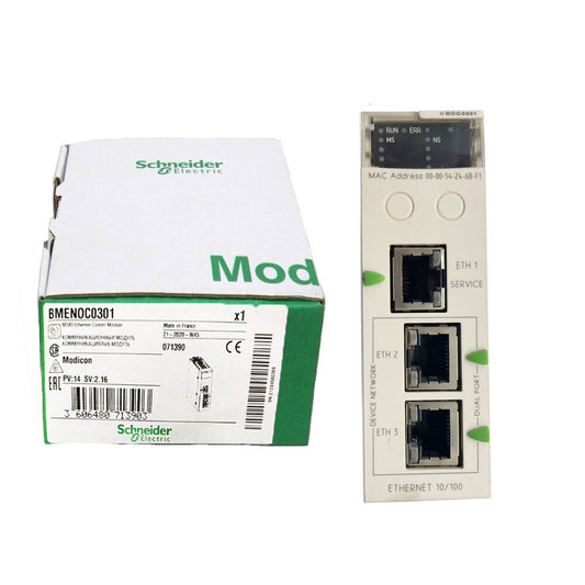 New In Box SCHNEIDER BMENOC0301 Ethernet Communication Module DHL / UPS / FedEX