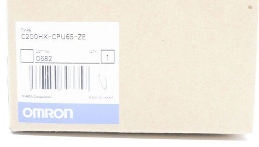 NEW OMRON PLC C200HX-CPU65-ZE DHL / UPS / FedEx