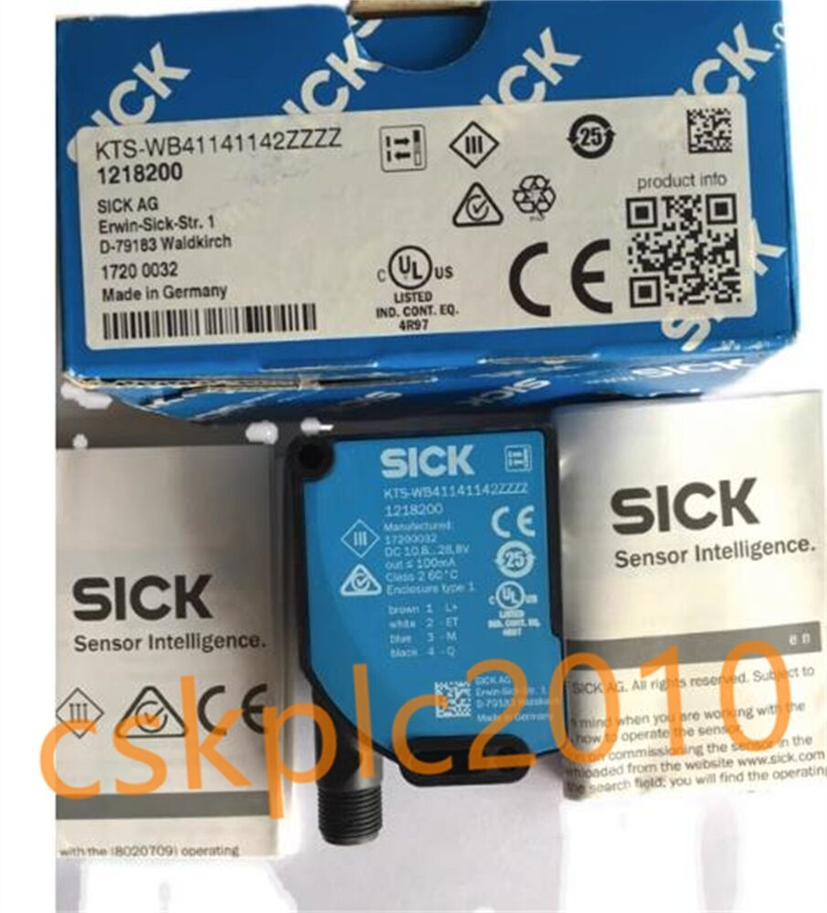 1 PCS NEW IN BOX SICK KTS-WB41141142ZZZZ 1218200 Color sensor