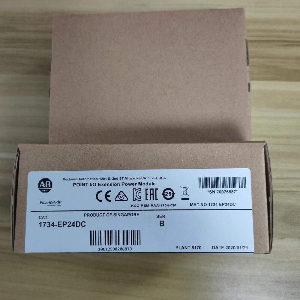 NEW Factory Sealed AB 1734-EP24DC Allen Bradley 1734-EP24DC /B POINT I/O 24VDC DHL / UPS / FedEx