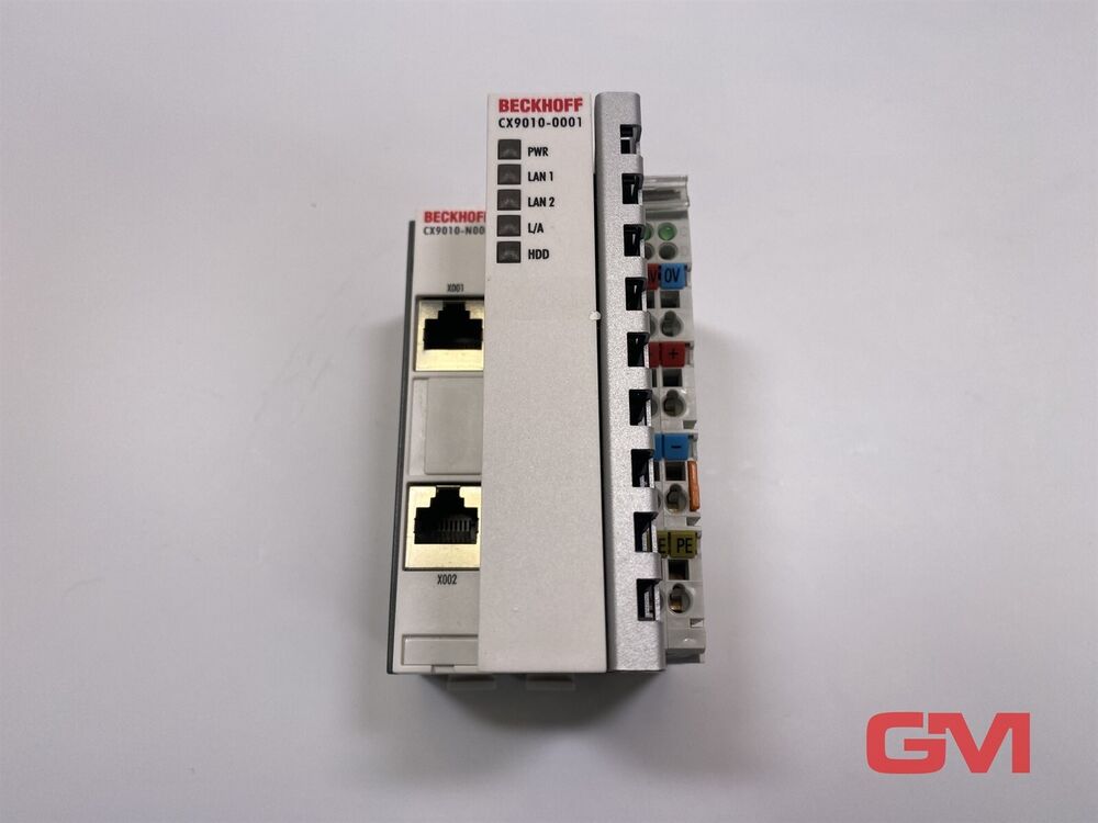 Beckhoff CPU Control Unit CX9010-0001 Hw 4.5 Grundmodul Set CX9000-N000 Module