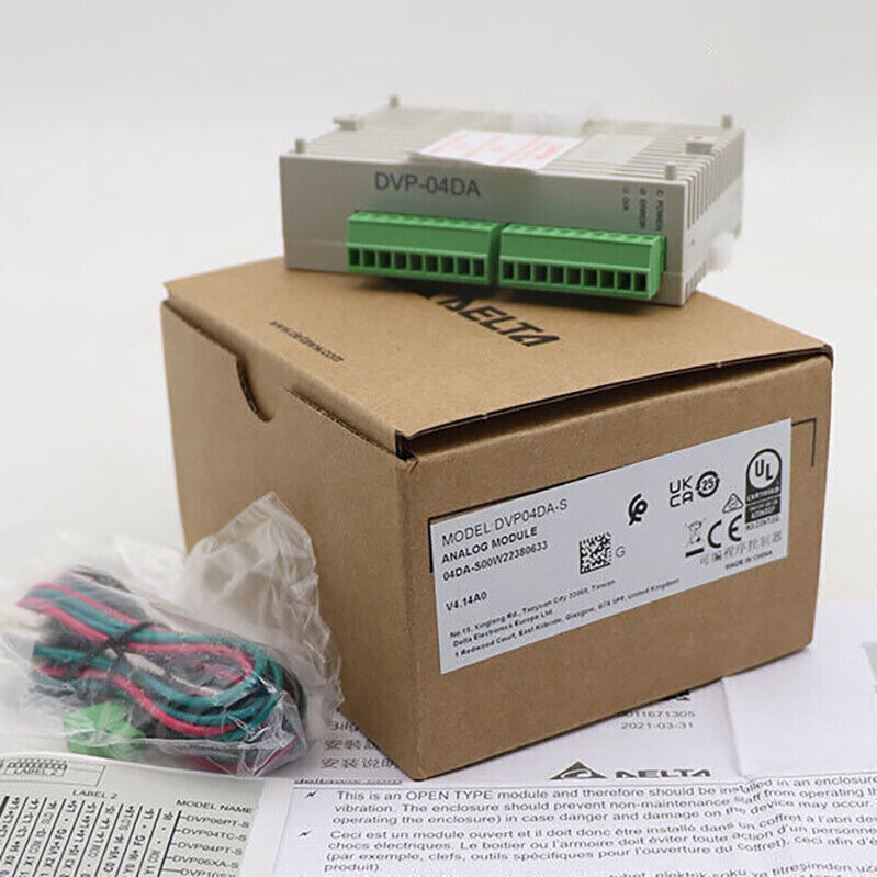 1PC New Delta DVP04DA-S PLC Module Expedited Shipping DVP04DAS DHL / UPS / FedEx