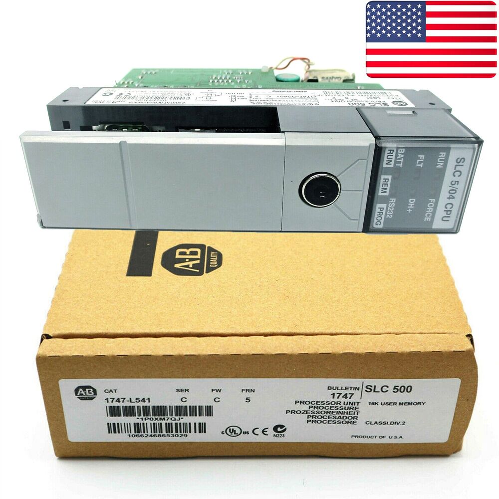 New Allen Bradley 1747-L541 SLC 500 CPU Controller Processor Module - US Stock DHL / UPS / FedEx