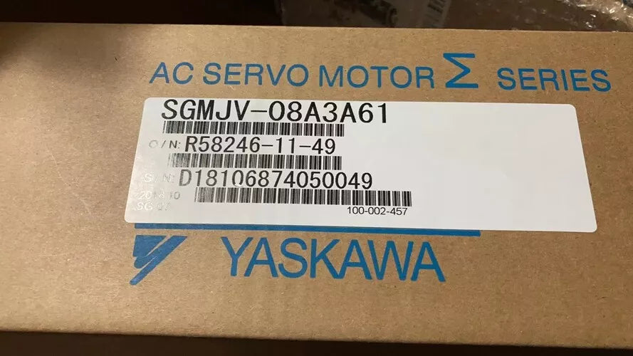 1PC New Yaskawa SGMJV-08A3A61 Servo Motor Expedited Shipping SGMJV08A3A61