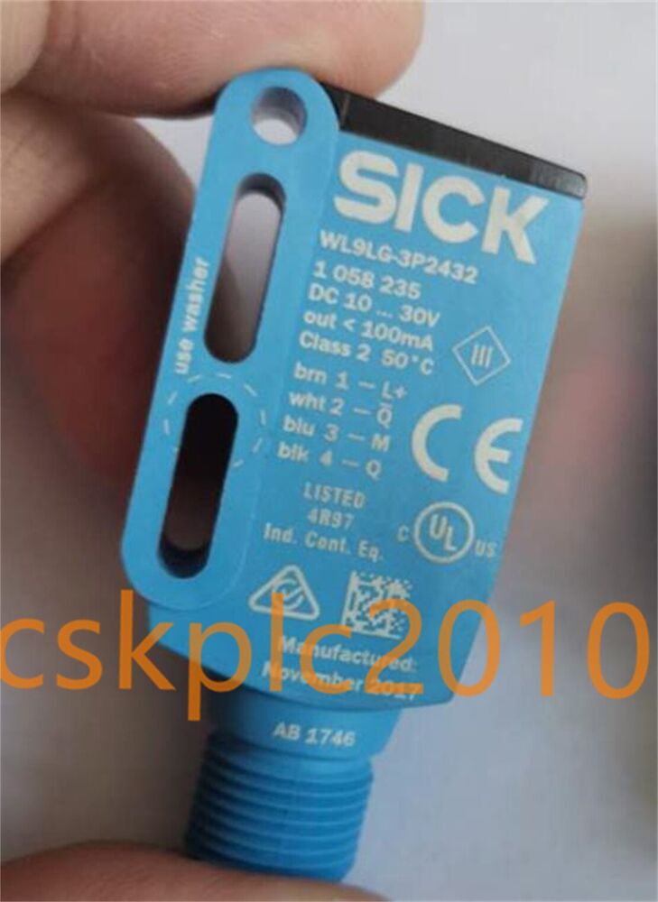 1 PCS NEW IN BOX SICK Photoelectric switch WL9LG-3P2432 1058235