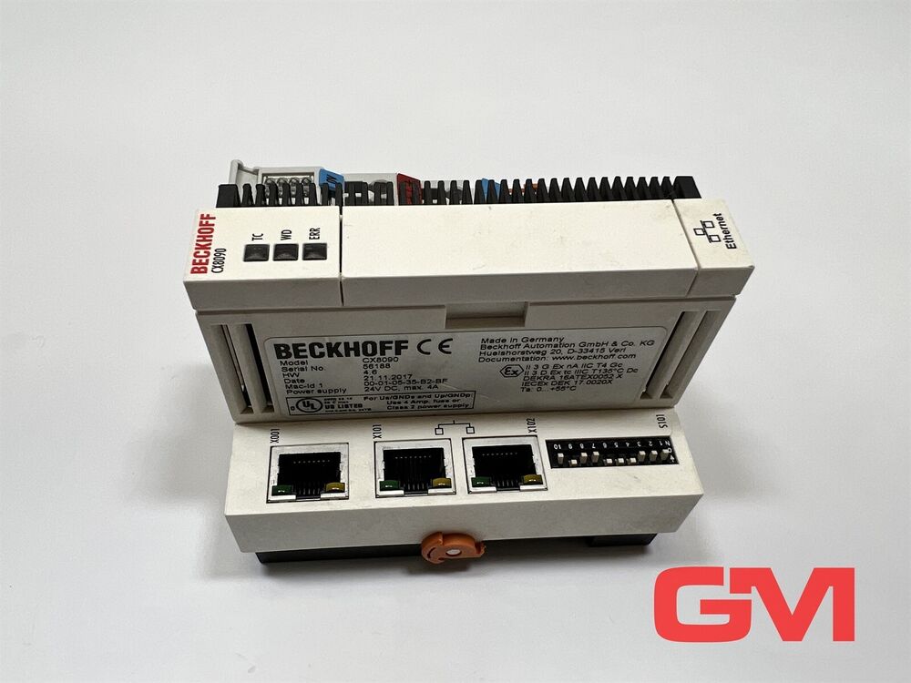 Beckhoff Cpu-Grundmodul CX8090 Embedded-Pc With Ethernet Module Hw 4.6 Unit