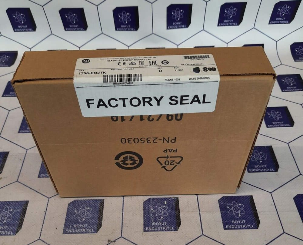 Allen Bradley 1756-EN2TK AB 1756-EN2TK CLX ENet/IP New In Box!Spot Goods 1PCS DHL / UPS / FedEx