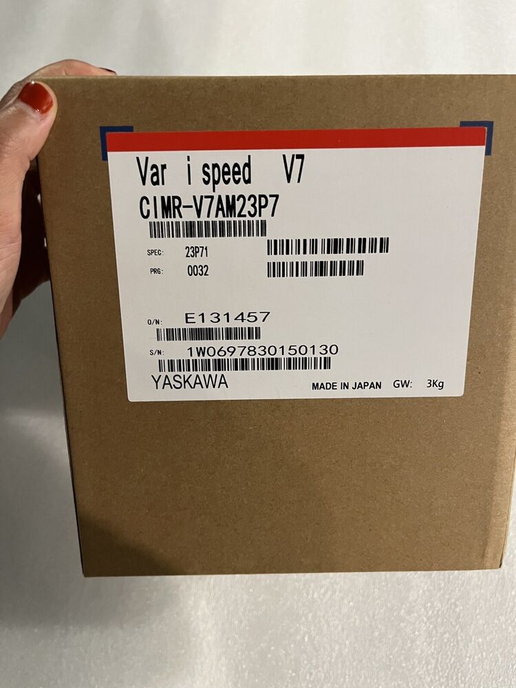 New Yaskawa CIMR-V7AM23P7 Stock By DHL/UPS/FedEx Fast Shipping  UPS /  Fedex / DHL