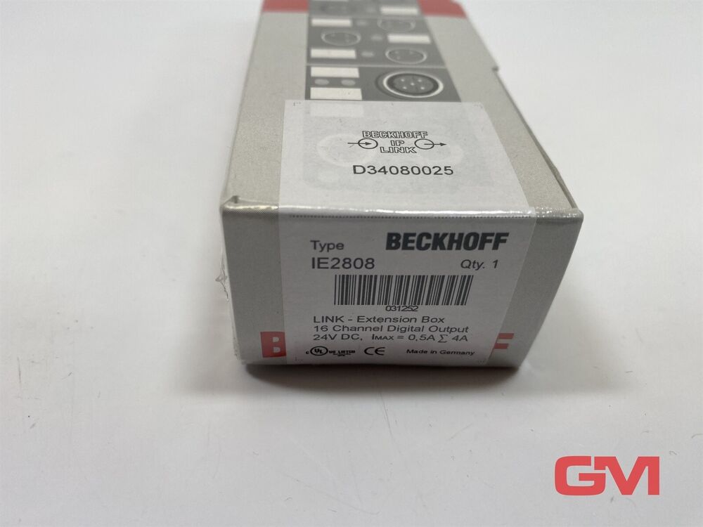 Beckhoff Erweiterungsbox IE2808 Link - Extension Box 16 Channel Digital Output