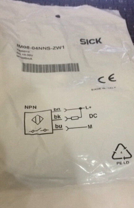 1PC New Sick IM08-04NNS-ZW1 Proximity Sensor IM0804NNSZW1 DHL / UPS / FedEx