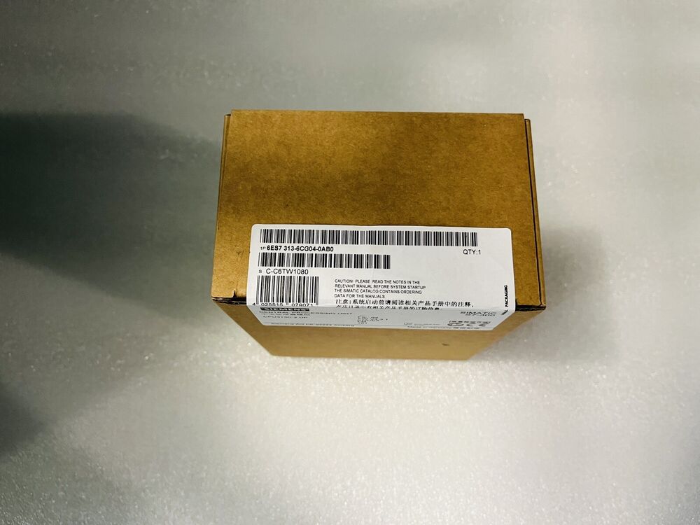 New Sealed Siemens S7-300 6ES7313-6CG04-0AB0 6ES7 313-6CG04-0AB0 In Stock Fedex / DHL