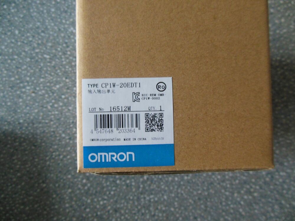 Omron CP1W-20EDT PLC Module CP1W20EDT New In Box Expedited Shipping DHL / UPS / FedEx