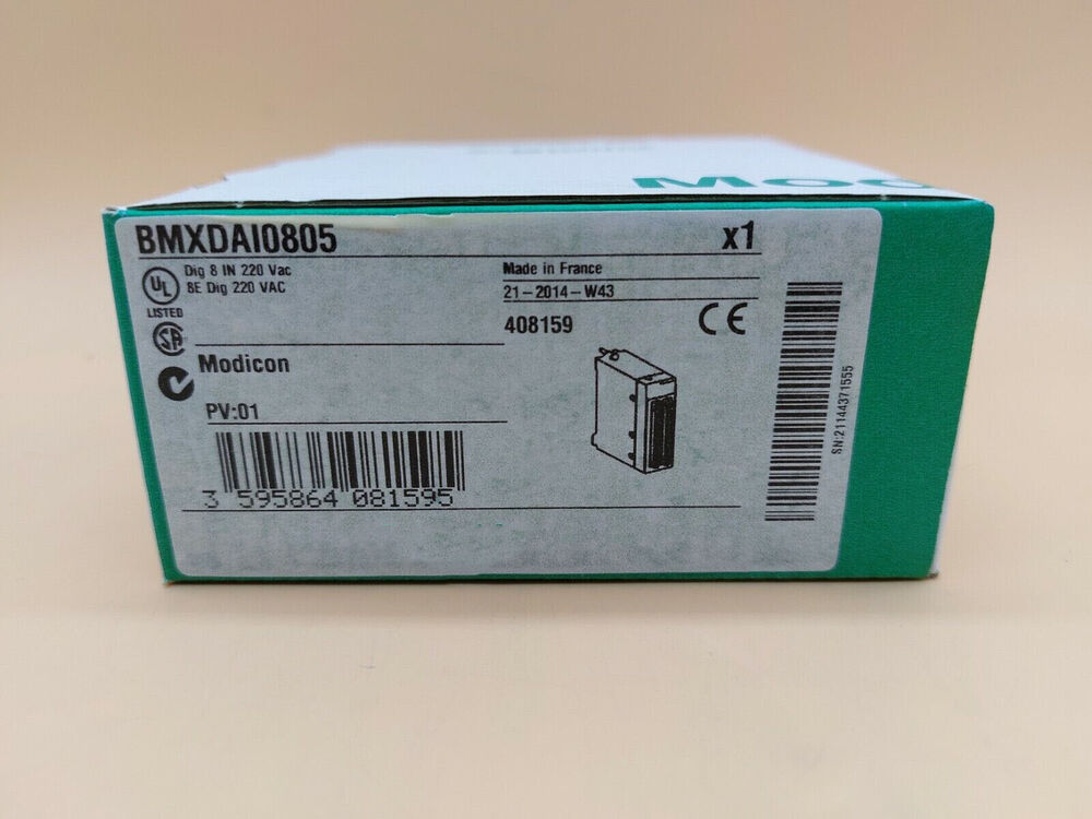 1PC New Schneider BMXDAI0805 Analog Input Module Expedited Shipping DHL / UPS / FedEx