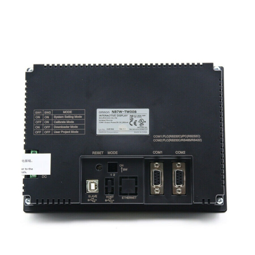 OMRON NB7W-TW00B HMI 7" COLOR TFT LCD, 24VDC, TOUCH SCREEN PANEL NEW DHL / UPS / FedEx