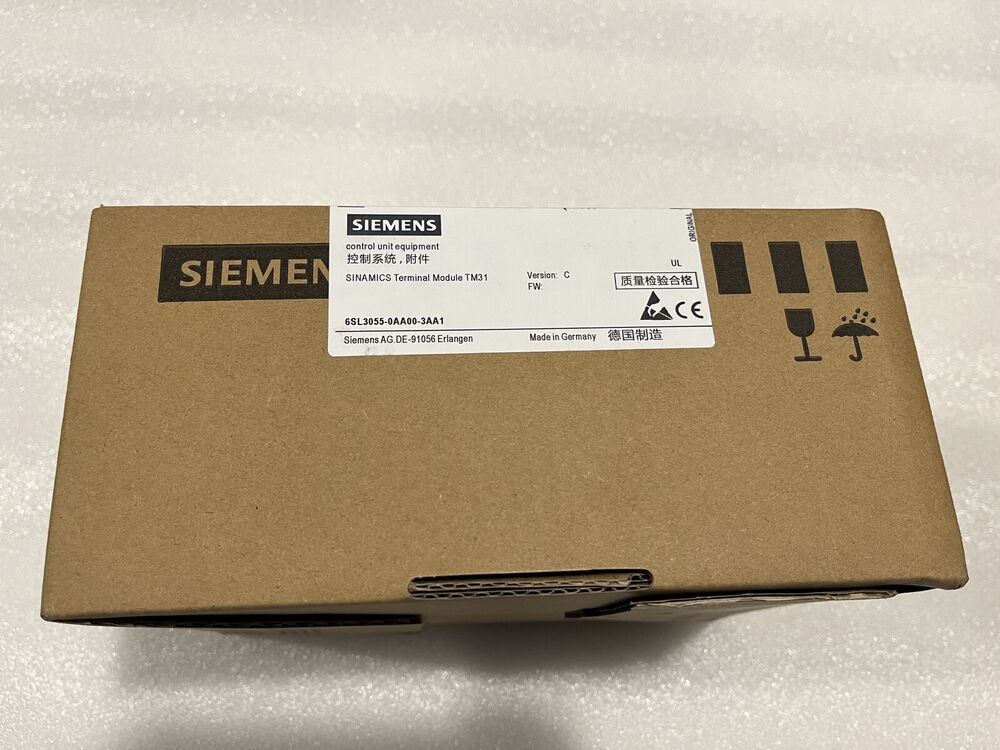 New Siemens 6SL3055-0AA0-3AA1 Control Unit Equipment In stock Fast shipping Fedex / DHL