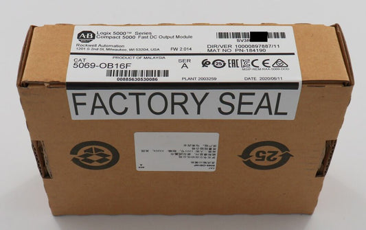 2022 New Sealed Allen Bradley 5069-OB16F /B Compact I/O 24V DC Output 5069OB16F DHL / UPS / FedEx