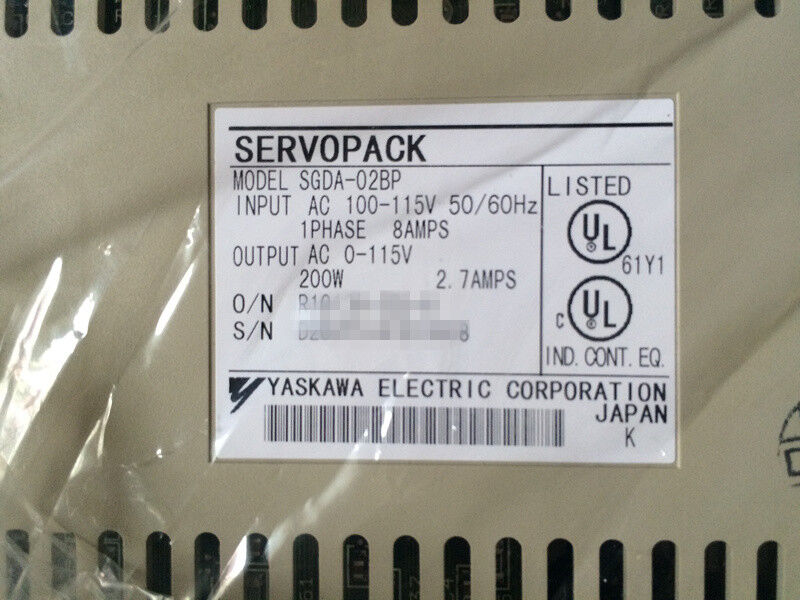 1PC New Yaskawa SGDA-02BP Servo Driver Expedited Shipping