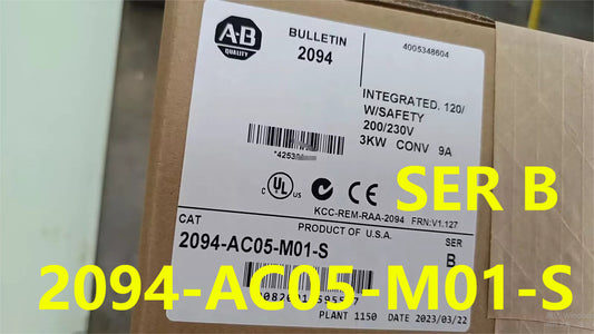 New Factory Sealed AB 2094-AC05-M01-S Kinetix 6000 Integrated Axis Module DHL / UPS / FedEx