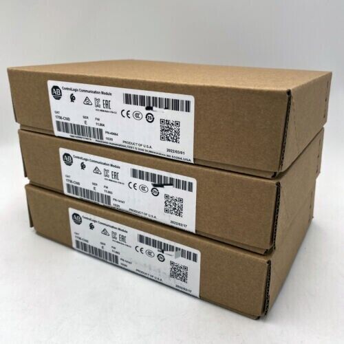 New Factory Sealed AB 1756-CNB SER D ControlLogix Communication Module 1756CNB DHL / UPS / FedEx