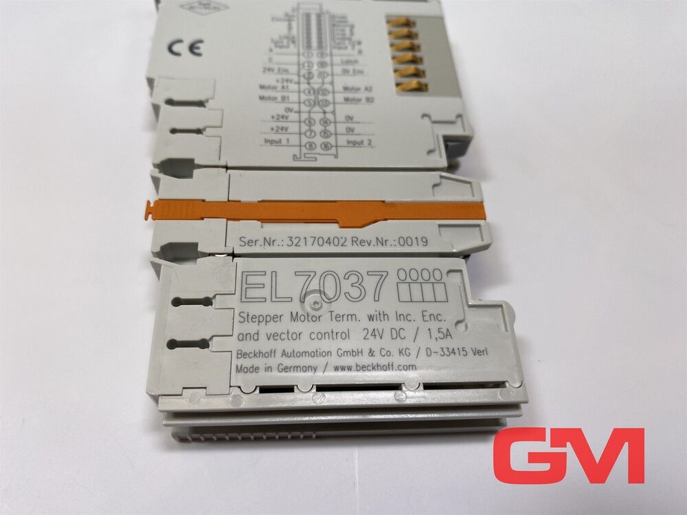 Beckhoff EtherCAT - terminal EL7037 EtherCAT terminal 1 channel Motion Interface