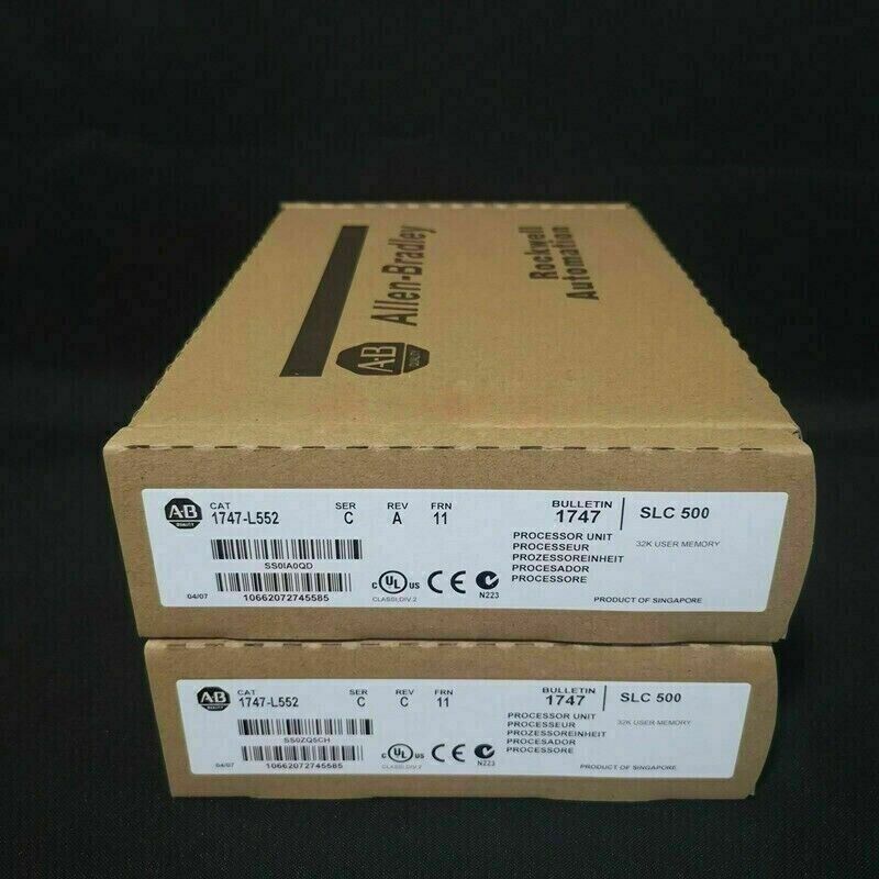 New Factory Sealed AB 1747-L552 /C SLC 500 SLC 5/05 CPU Processor Unit 1747L552 DHL / UPS / FedEx