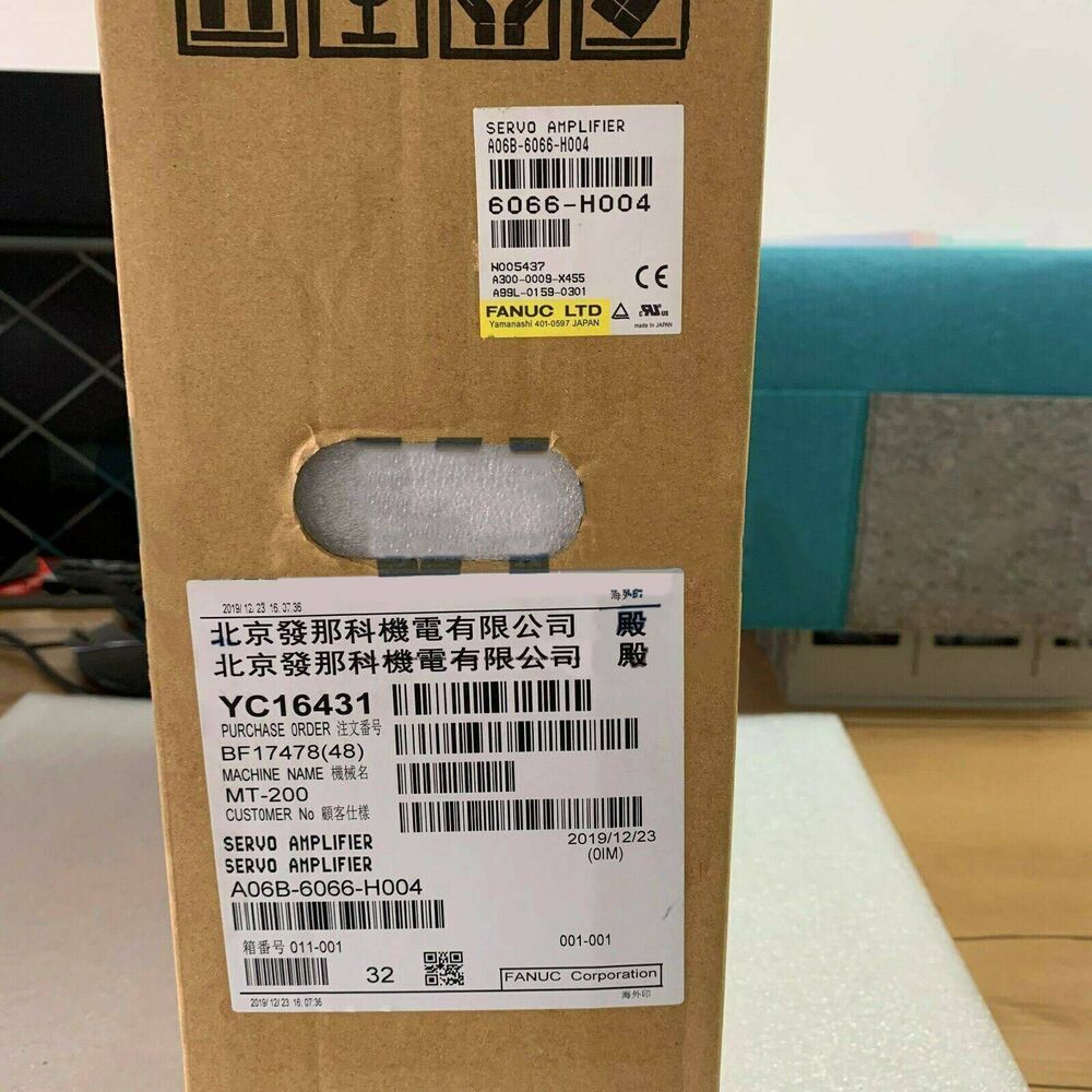 FANUC A06B-6066-H004 Servo Drive A06B6066H004 New In Box Expendited Shipping DHL / UPS / FedEx