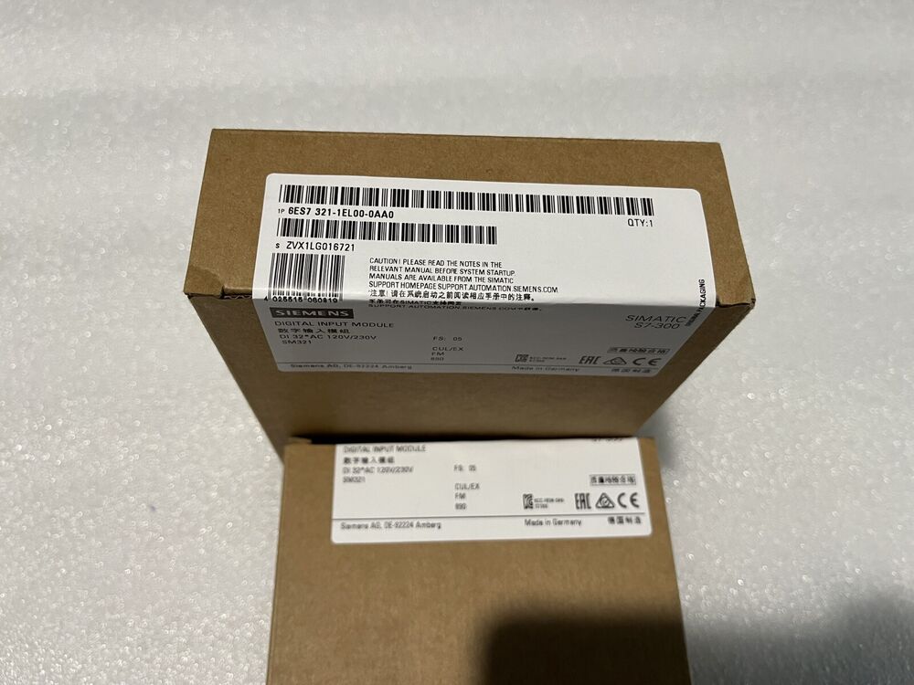 1PC New Siemens 6ES7321-1EL00-0AA0 6ES7 321-1EL00-0AA0 in stock Fast Shipping UPS / Fedex / DHL