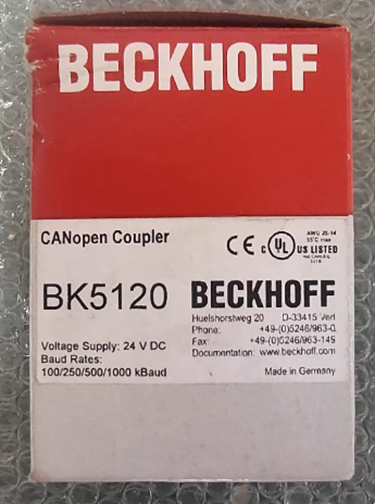 NEW BECKHOFF BK5120 Module BK5120 DHL / UPS / FedEx