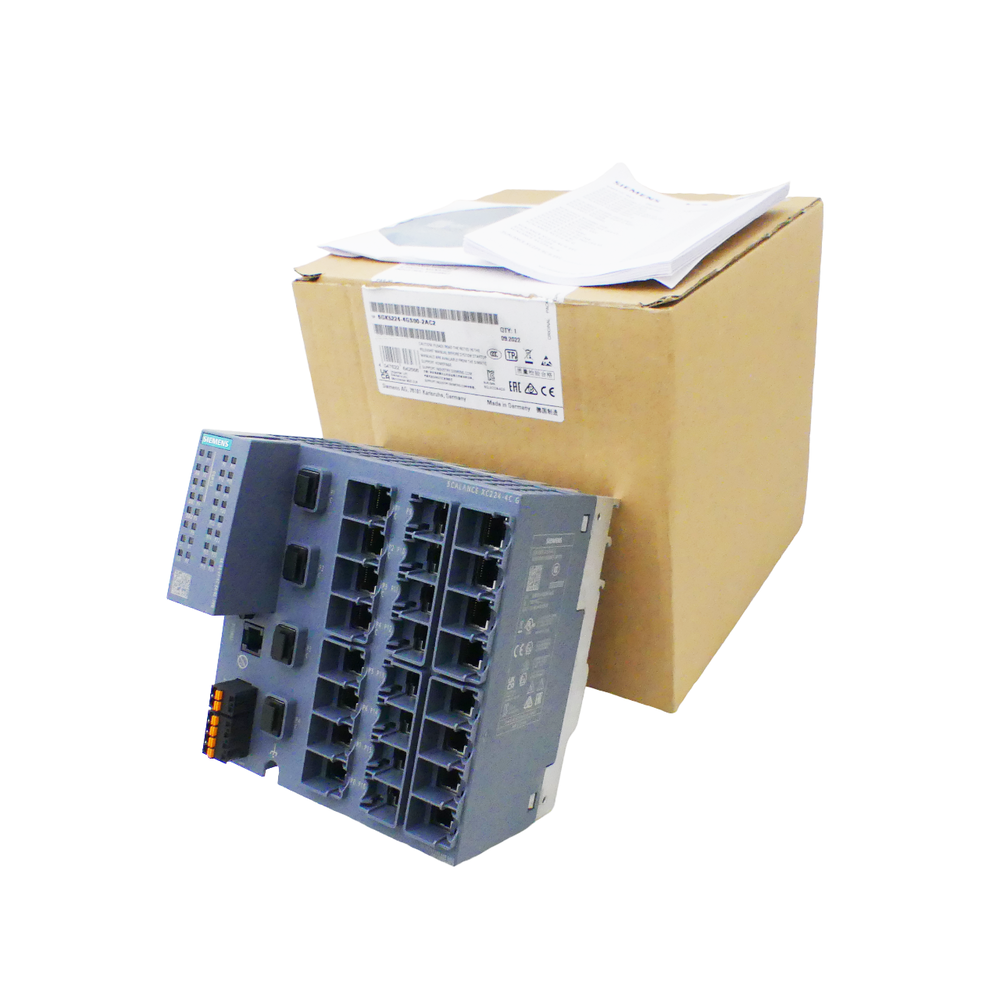 SIEMENS SCALANCE XC224 6GK5224-4GS00-2AC2 6GK5 224-4GS00-2AC2 FS. 01 -new-- Fedex / DHL