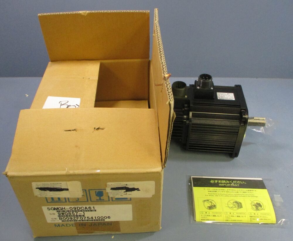 1PC New Yaskawa SGMGH-09DCA61 Servo Motor Expedited Shipping SGMGH09DCA61