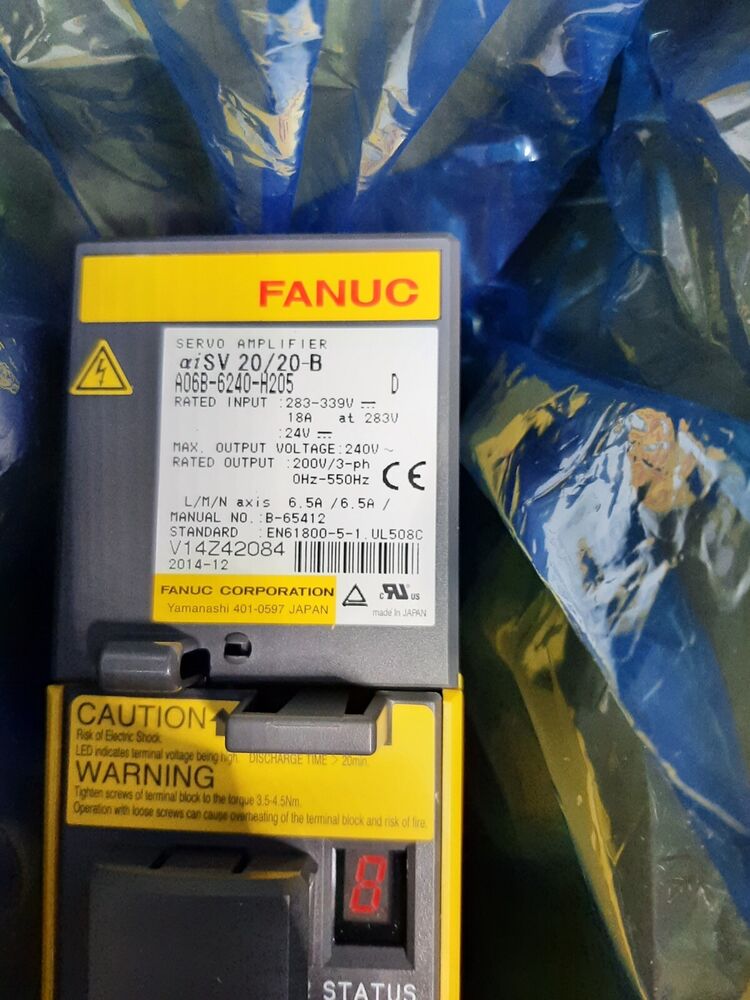 FANUC A06B-6240-H205 D Servo Amplifier A06B6240H205 NEW UPS / DHL / Fedex