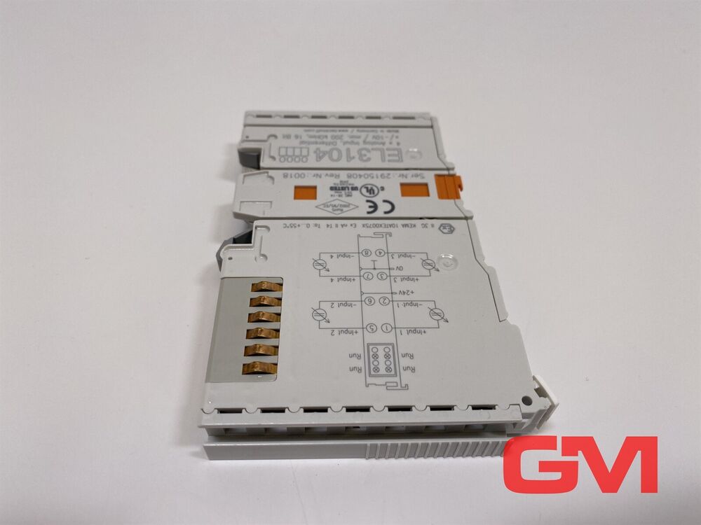 Beckhoff 4-channel analog input EL{3104} EtherCAT - Terminal EL 3104