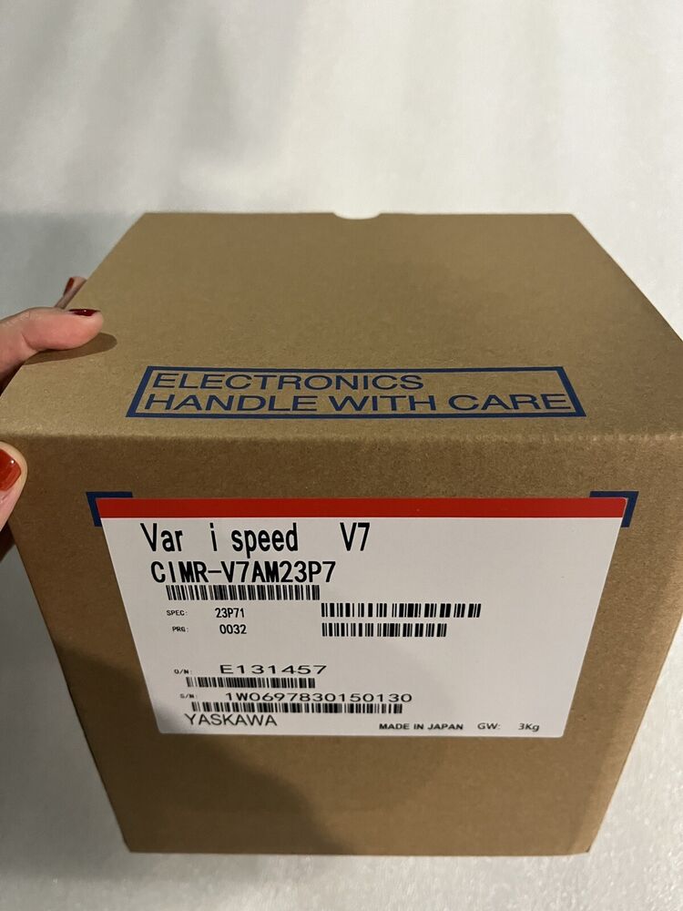 New Yaskawa CIMR-V7AM23P7 Stock By DHL/UPS/FedEx Fast Shipping  UPS /  Fedex / DHL