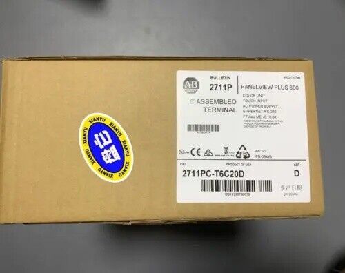 1PCS NEW AB 2711PC-T6C20D SER D Operation Interface Reading 2711PC-T6C20D Fedex or DHL