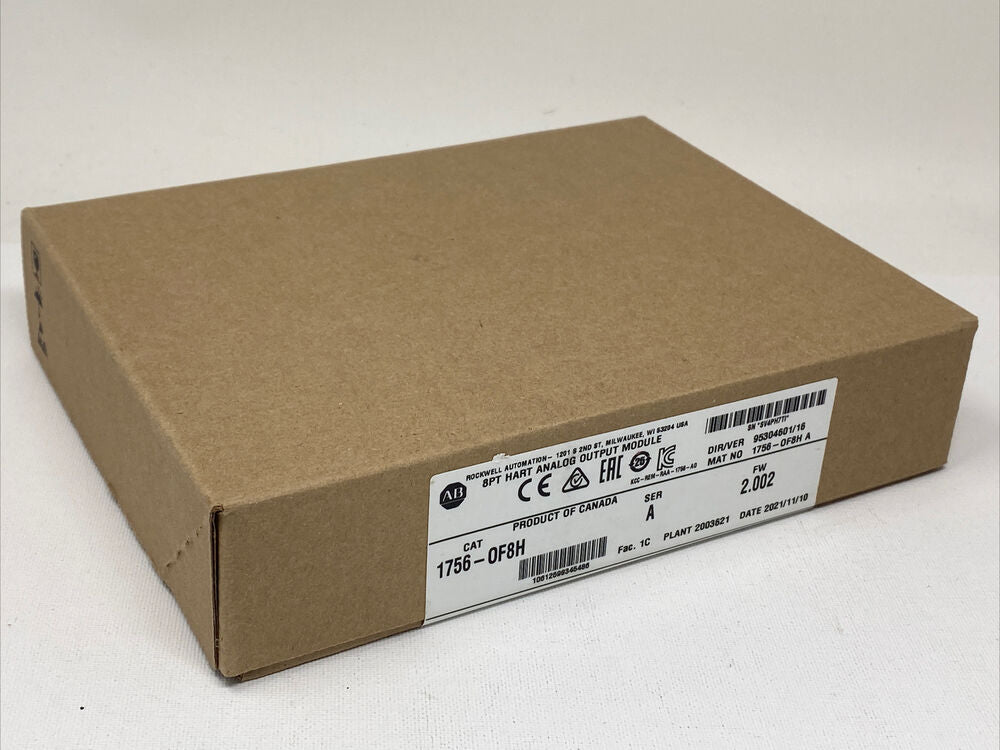 1PC Sealed For Allen Bradley 1756-OF8H /A 8pt Hart Analog Output Module 1756OF8H DHL / UPS / FedEx